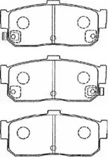 Комплект тормозных колодок AISIN B2N022